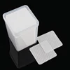 200 pcs/case Eyelash Glue Clean Cotton Piece Lint-Free Nail Gel Polish Remover Wipes Paper Cotton Makeup Removal Manicure Tools 4