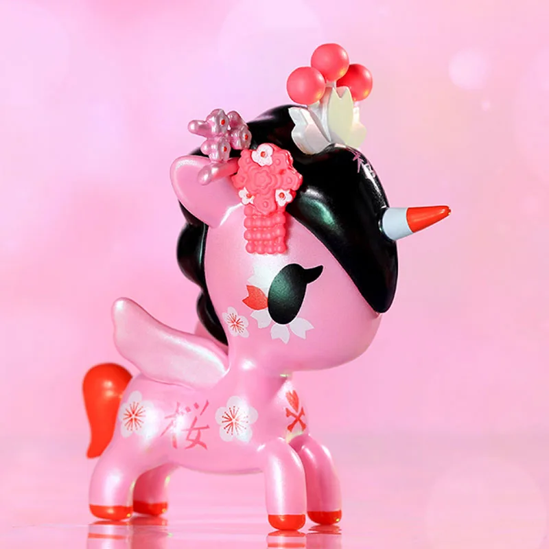 Tokidoki トキドキ ユニコーン 桜 フィギュア 人形 POPMART Tokidoki Unicorno Sakura Unicorn Series Confirmed Blind Box