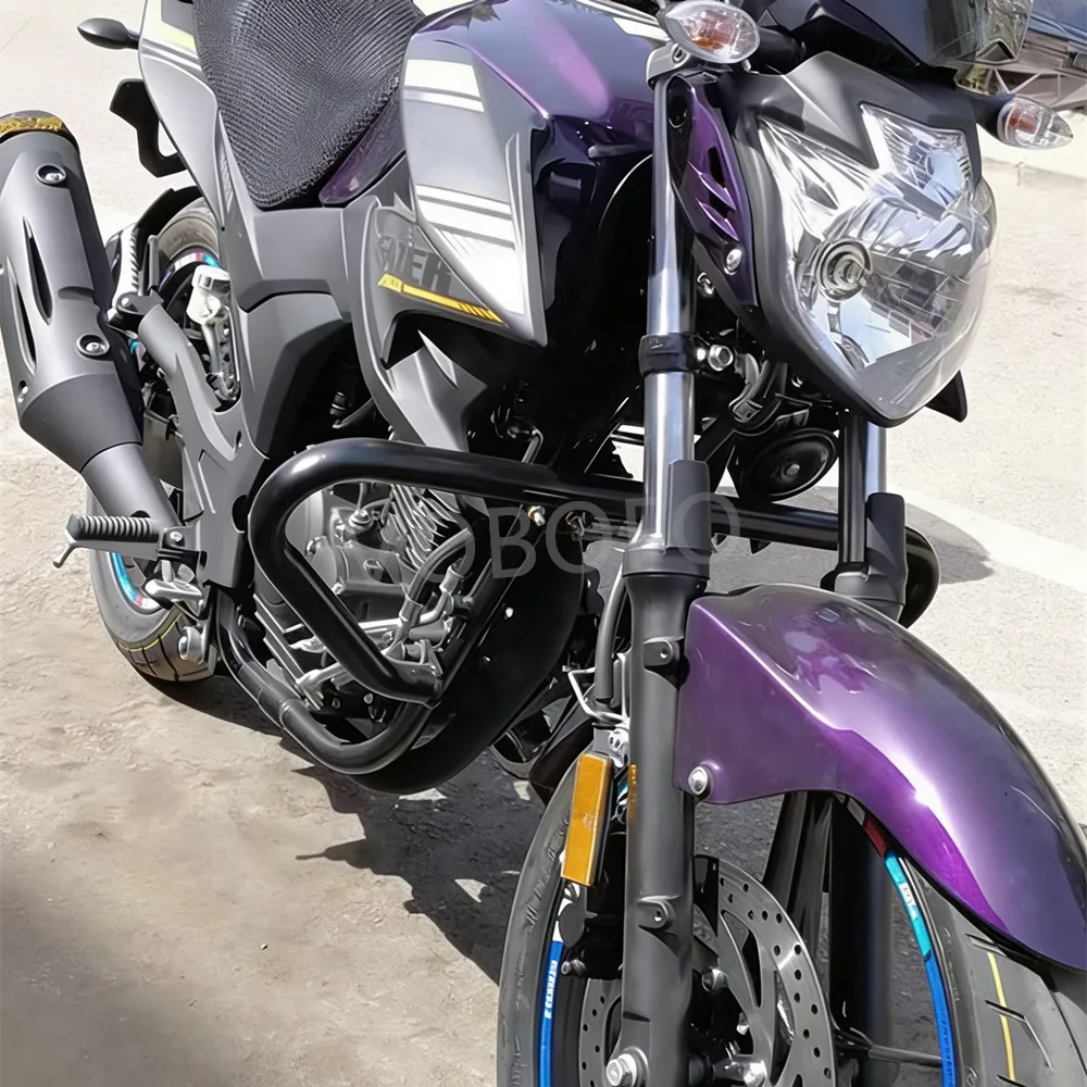 야마하 YBR250 YS250 YBR 250 YS 250 YBR-250 오토바이 범퍼 바디 안티 드롭 바 엔진 가드 크래시 바 프레임 프로텍터