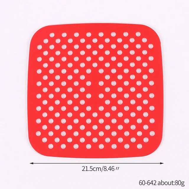 Nem Tapadó Levegő Sütő Bélések, Kerek Újrahasznosítható Szilikon Szőnyegek, Könnyen Tisztítható És Élelmiszer-Minőségű | Légi -Hozzáférés - Image 4