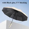 Extra Large Reinforced Umbrella Wind and Rain Resistant Dual-purpose UV Blocking Fully Automatic Ring-buckle Parasol 3