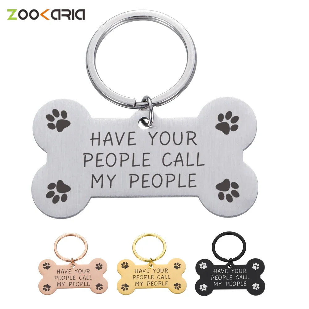 

Personalized Dog Cat Pet ID Tags Engraved Cats Puppy Pet ID Name Number Address For Dog Collar Tag Pendant Pet Accessories