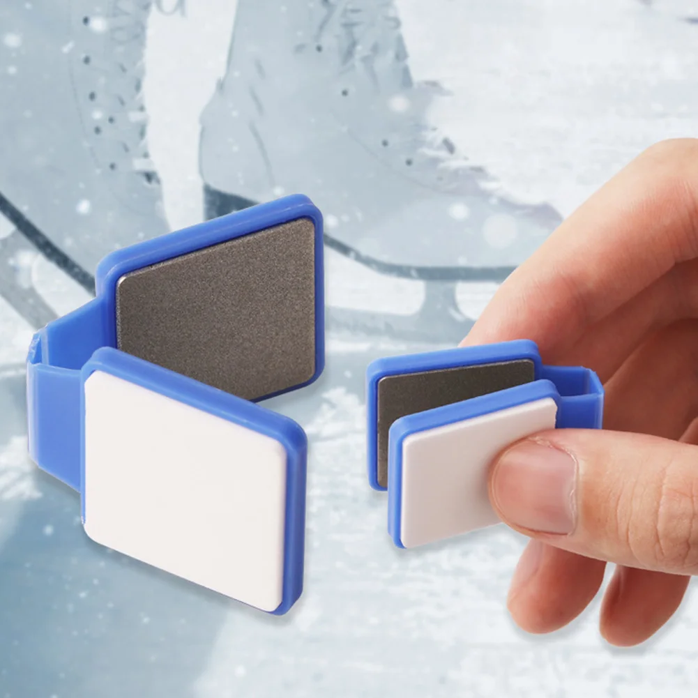 

Sharpener Blade Sharpener Ceramic Double-sided Design Maintainance For Sharpening The Blades Of Curved Figure Skates Hot Sale