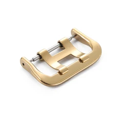 Enhanced Metal Clasp for Casio Watch Bands - Premium Watch Strap Buckles (Gold - B)