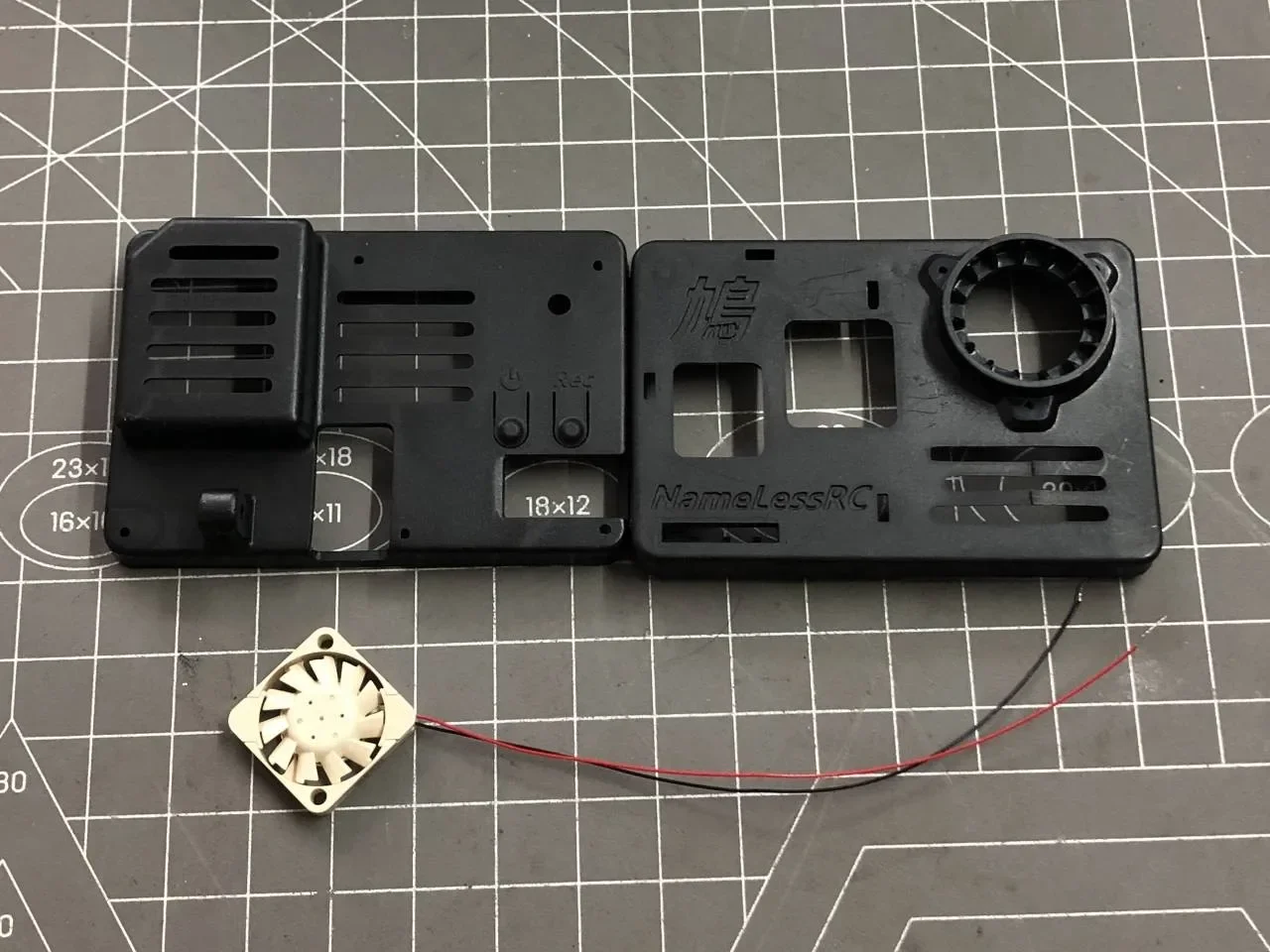 Namelessrc-naked nylonケース,becモジュール,gopro hero 9 10 11 12用 
