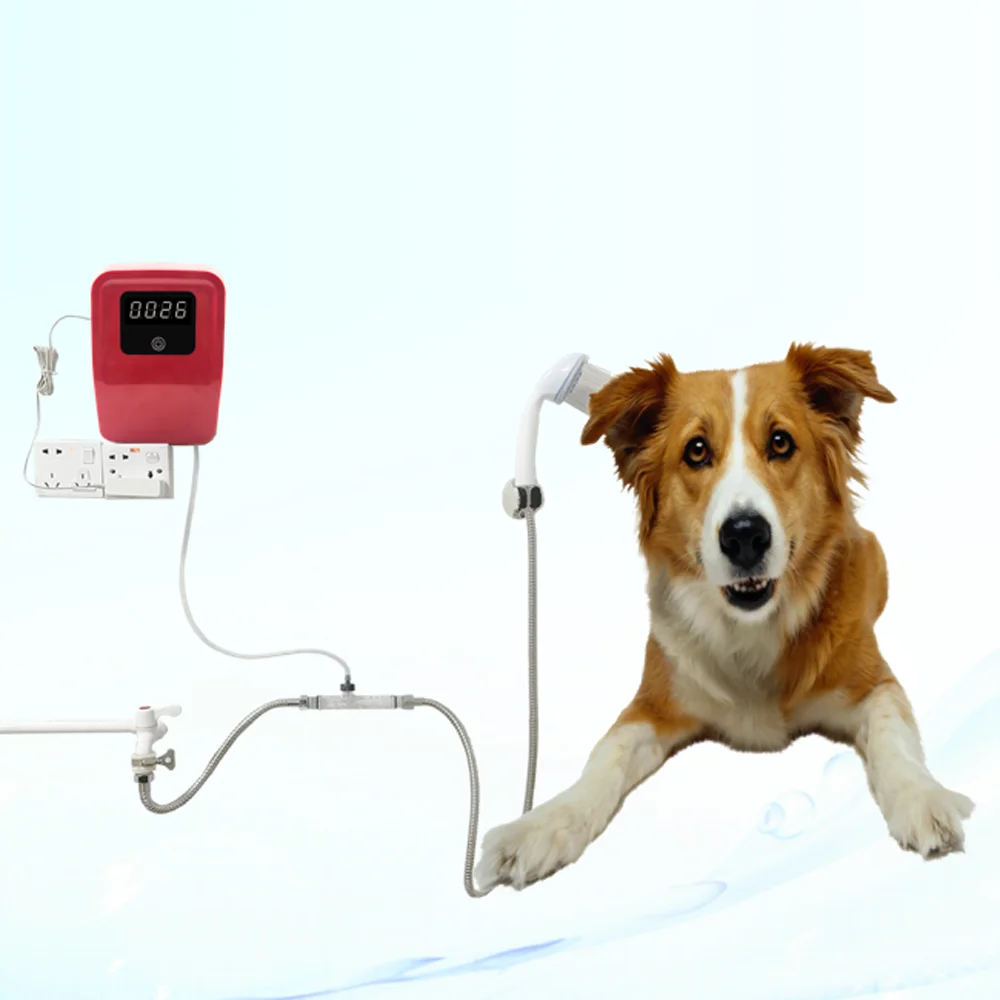 Hydrobath Ozonator System For Dog Shower with Shower Head 2