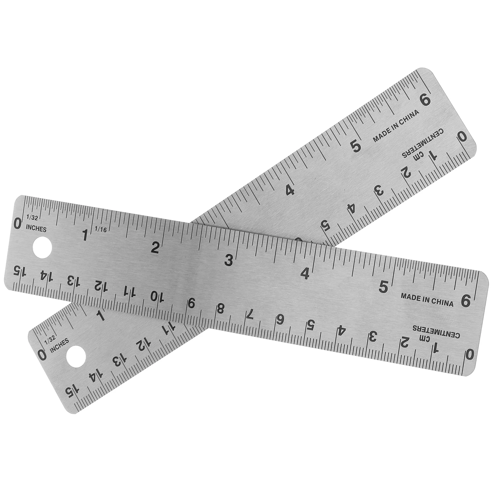

2 Pcs Cork Stainless Steel Ruler Carpenter Backing Woodworking Measuring Straight Edges Rulers Tool Scale Drawing