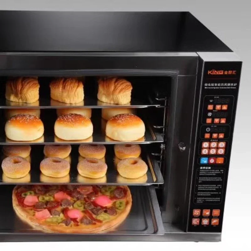 Electric Oven Commercial Baking Oven 220V/4500W Home Toaster Hot Air Circulation Household Large Capacity Oven 3
