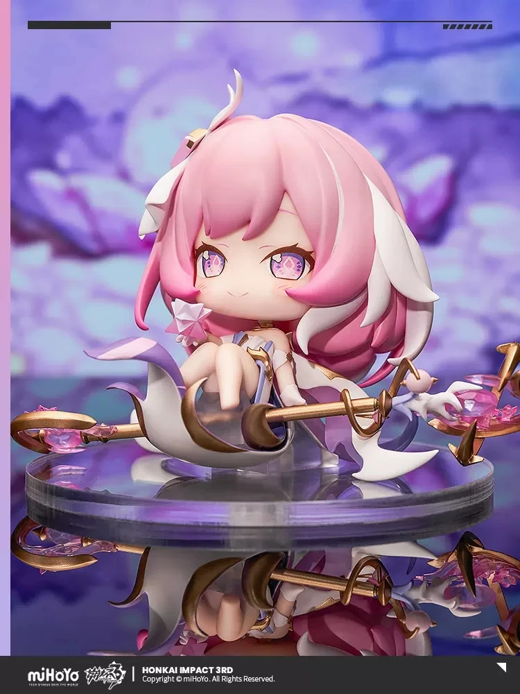 

miHoYo Honkai Impact 3 Elysia - Herrscher of Humanity Q Version Of The Anime Hand To Do Cosplay Game Characters Ornaments Gift