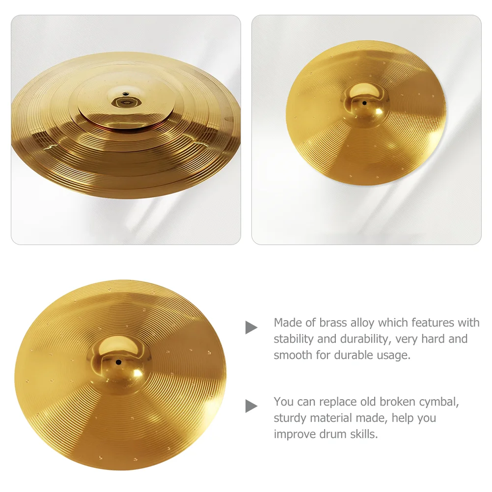 8 Inch Cymbal Brass Alloy Drum Cymbals Splash For Drums Set Crash Metal Jazz Electronic Musical Instruments Drum Kit
