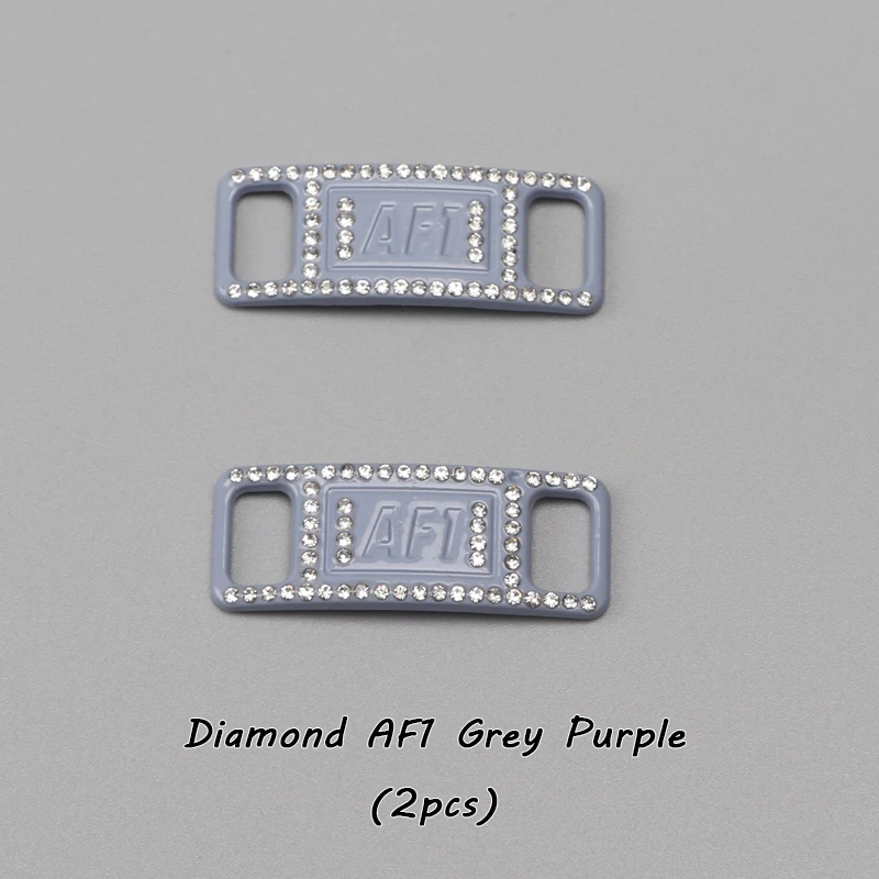 Luxury Rhinestone Shoe Charm Accessories - Metal Buckle and Lock