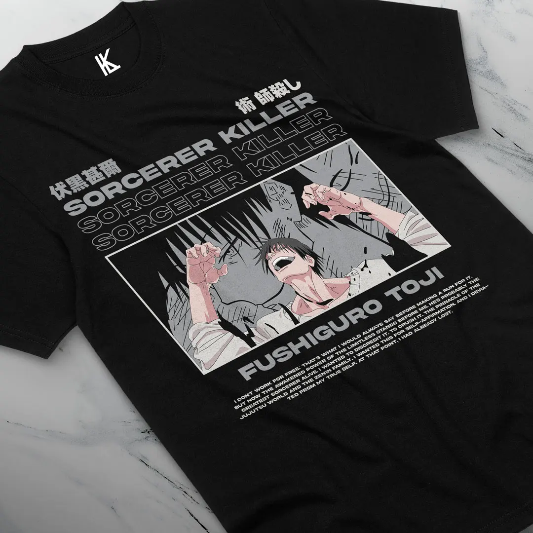 Jujutsu Kaisen Cotton T-Shirt - Japanese Manga Gift Tee