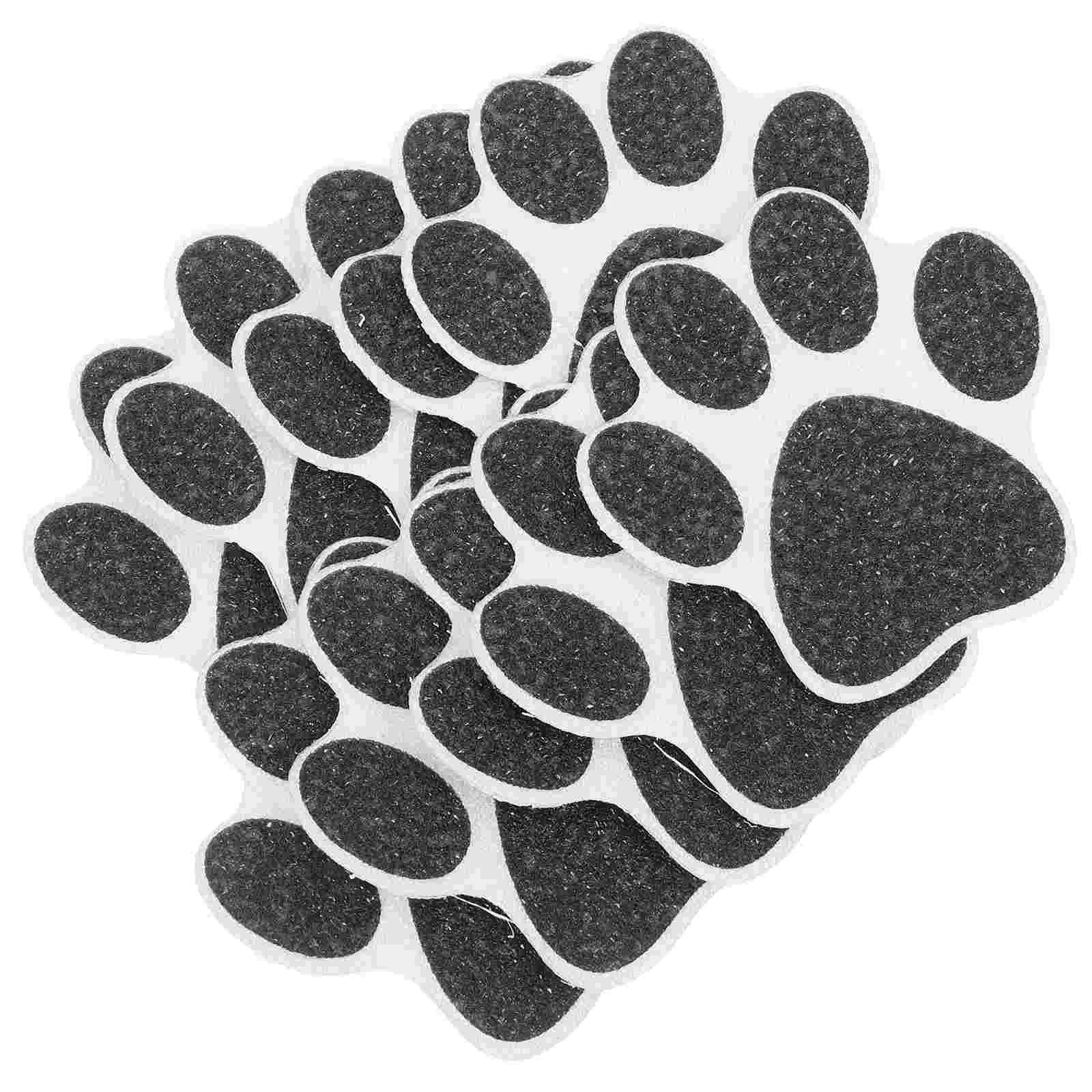 

10 Pcs Footprint Anti-slip Stickers Paw Bath Non Bathtub Non-slip for Home Shower Grip Peva Floor Grips Adults