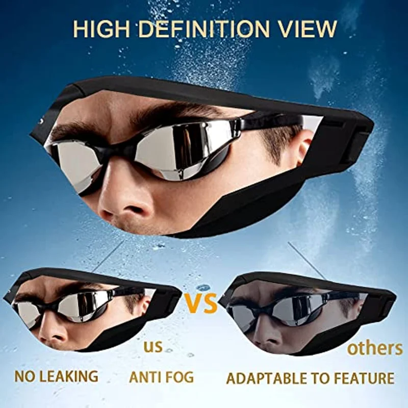 Swimming Goggles Professional Anti Fog No Leaking UV Protection Racing For Women Men Adult Youth swimming goggles