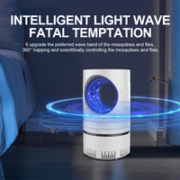 1 PC électrique mouche insectes moustique tueur lumière LED piège lampe de contrôle petite pravage avec alimentation USB et adaptateur 4