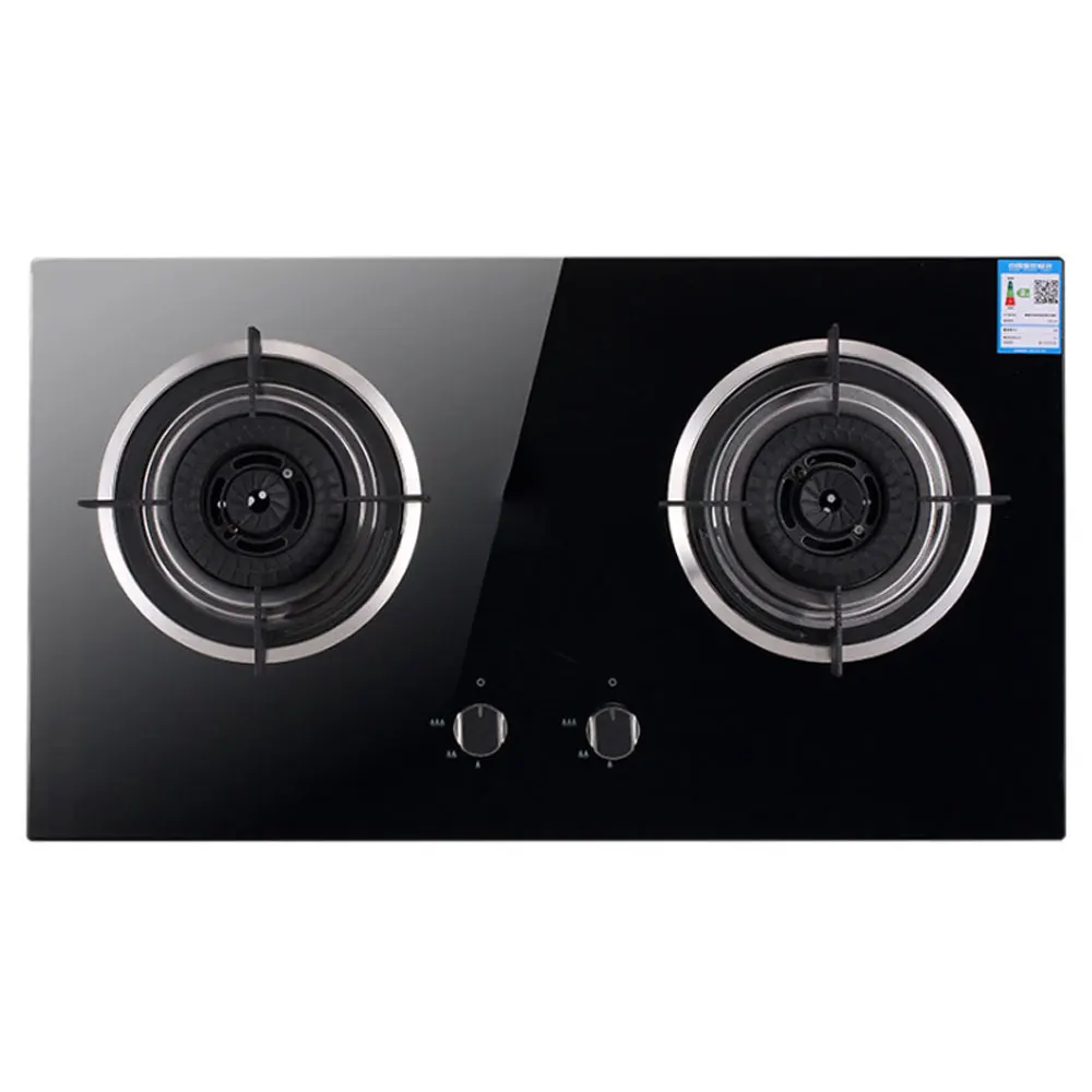 Version Built in Oven Gas stove Cooktop Stove Double Stove Gas Cooker Energy Saving Glass Gaskocher