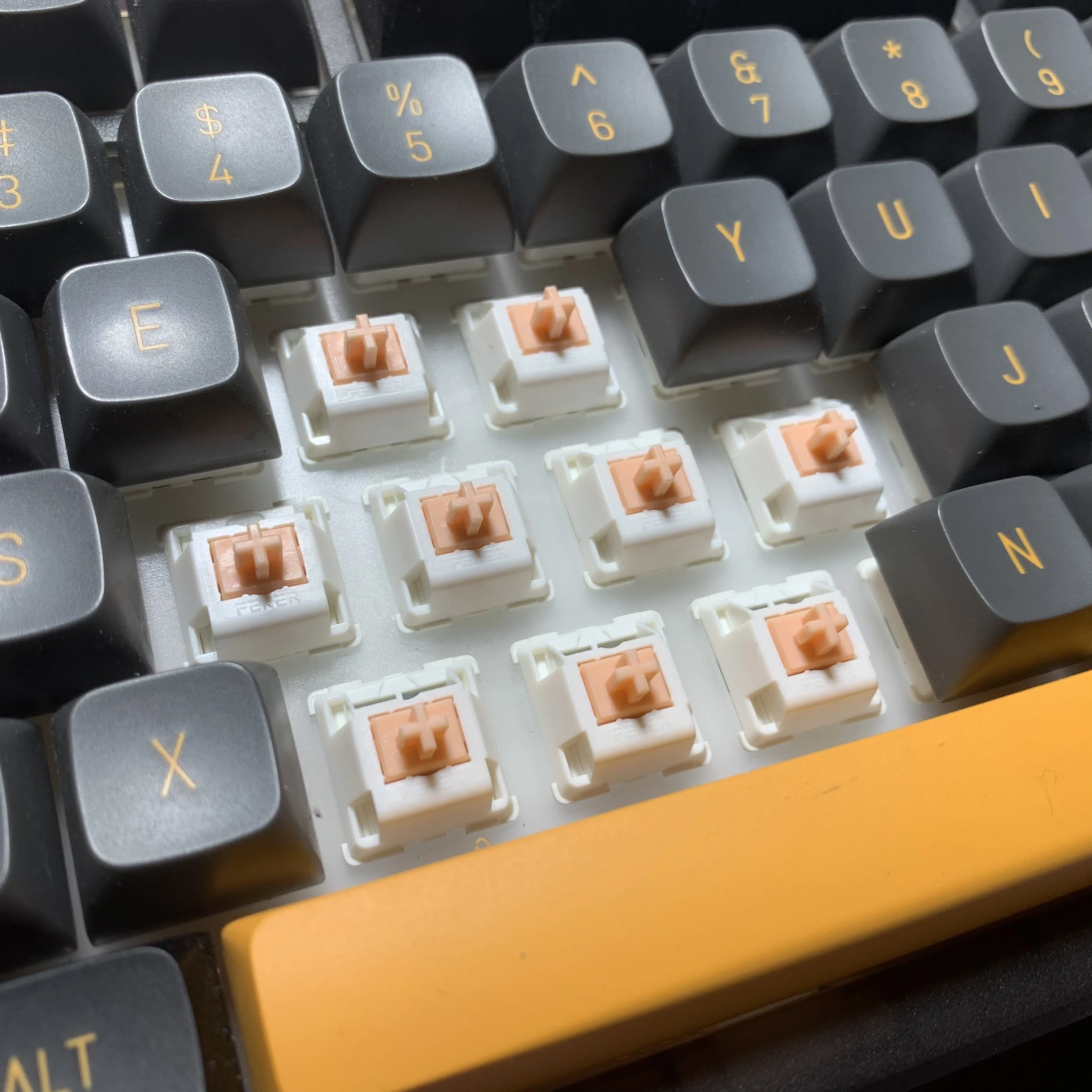 Keysland-holy Panda v3 Interruptores de Teclado Mecânico Cereja mx Tátil Hotswappable Acessórios de Substituição Personalizados 5pin - Imagem 4