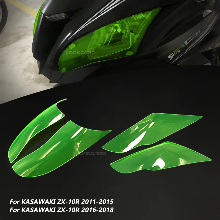 

Защитная крышка для передней фары мотоцикла для KAWASAKI ZX-10R 2011-2018