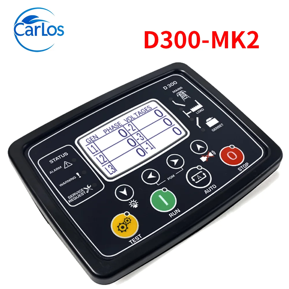 D300 MK2 D300 MKII 오리지널 DATAKOM 발전기 컨트롤러 D300MK3 제어판 모듈 D 300 교체