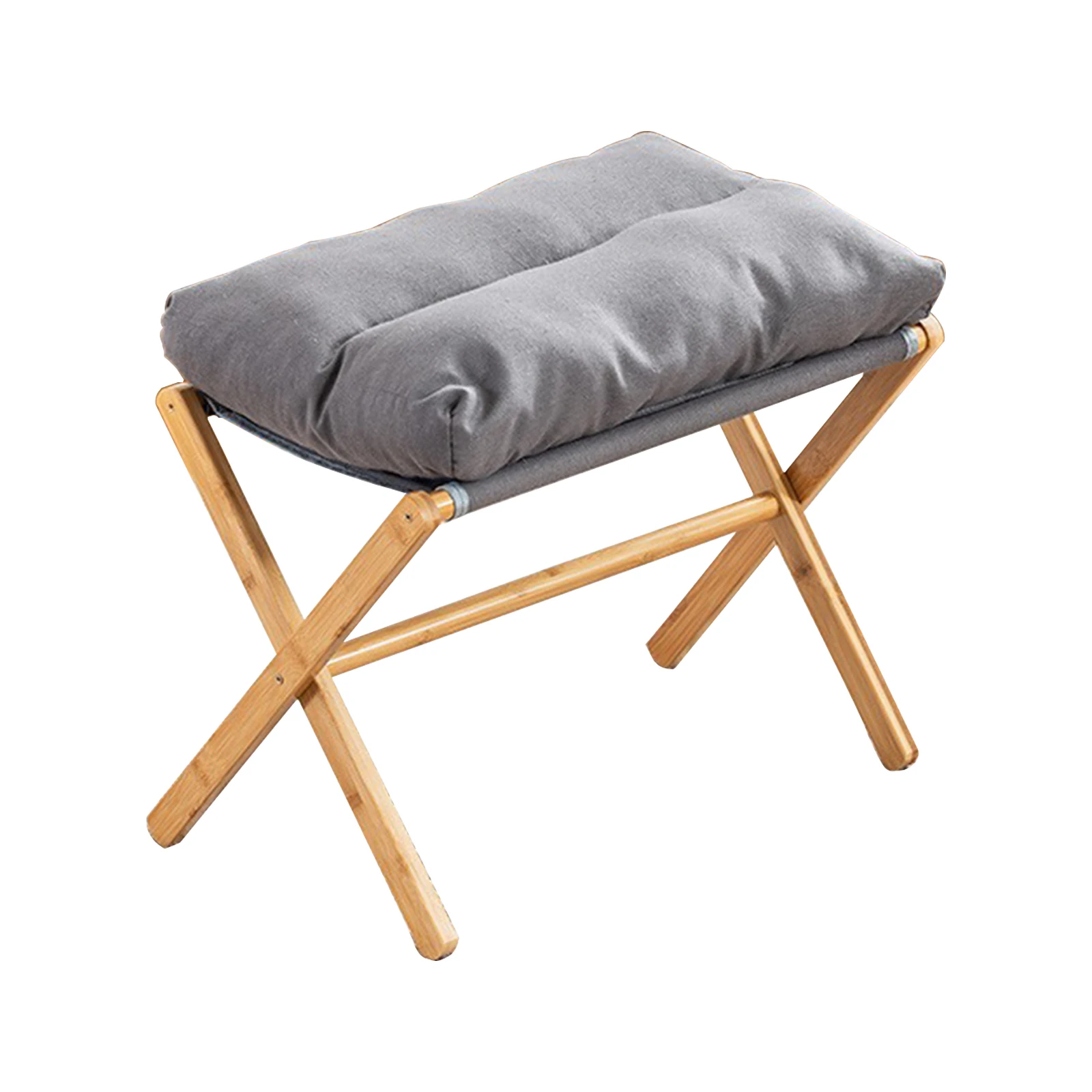 Foldable Sofa Stool Portable Footrest Living Room Maza for Home Leisure Chair