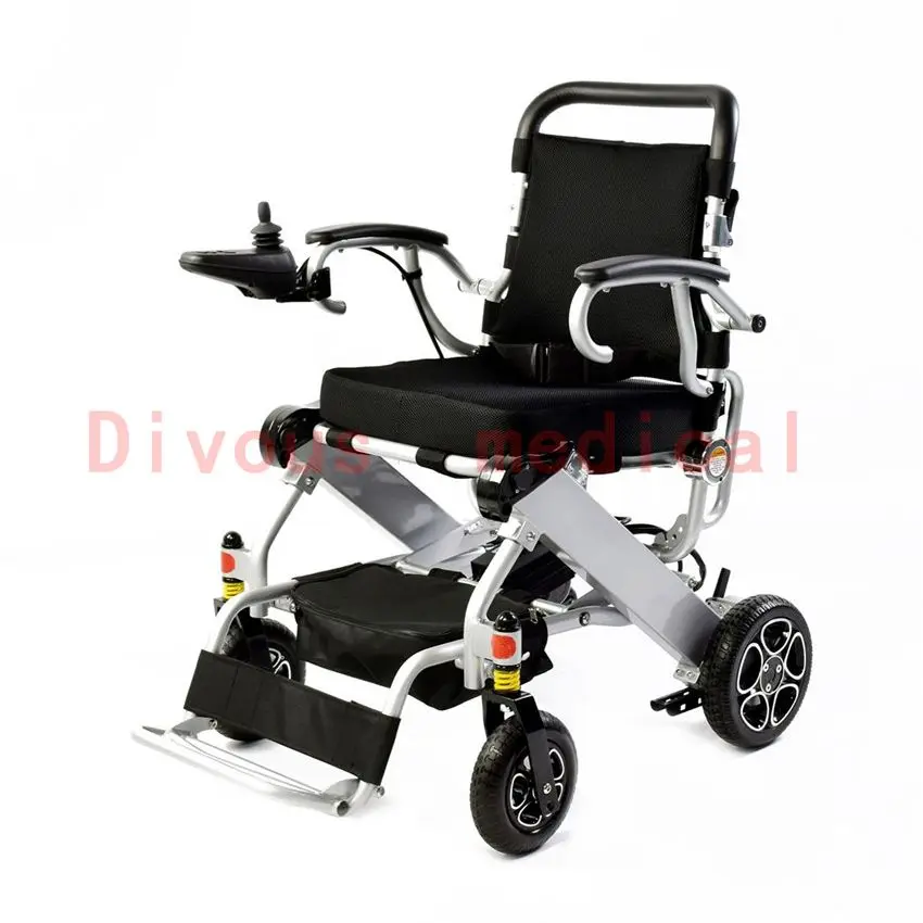 Electric Wheelchair Ultralight N/W 19.8kg Power Wheelchair Portable Lightweight Stroller for Elderly Disable Walker