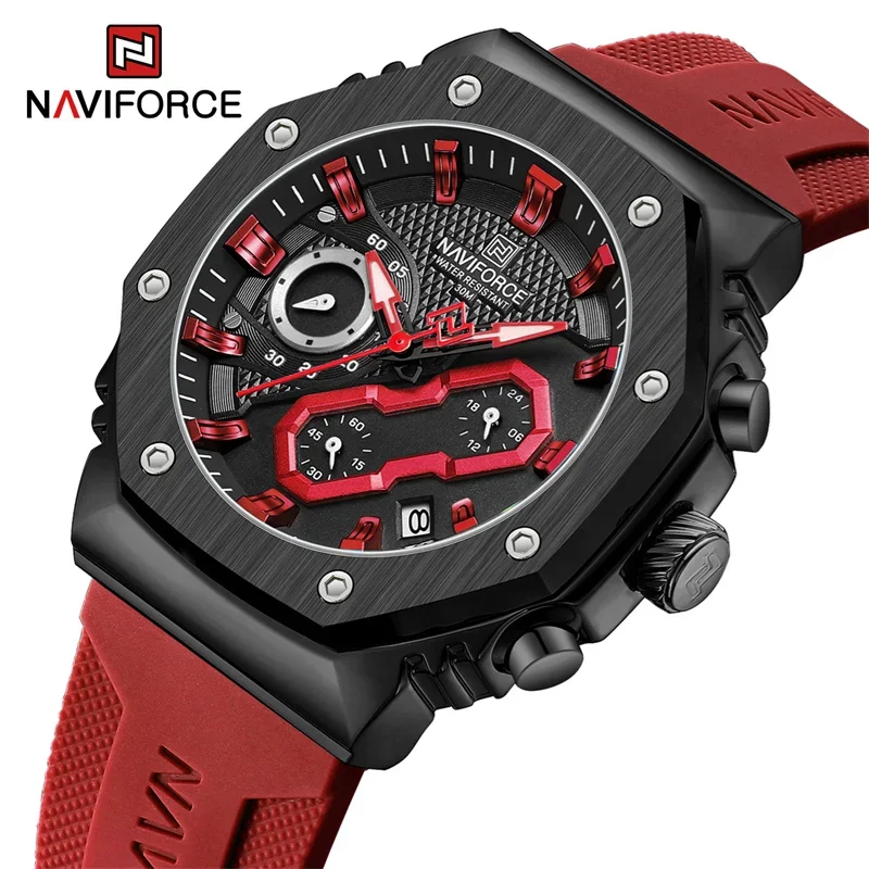 NAVIFORCE Casual Women's Fashion Sports Watch 30m Waterproof Quartz ...