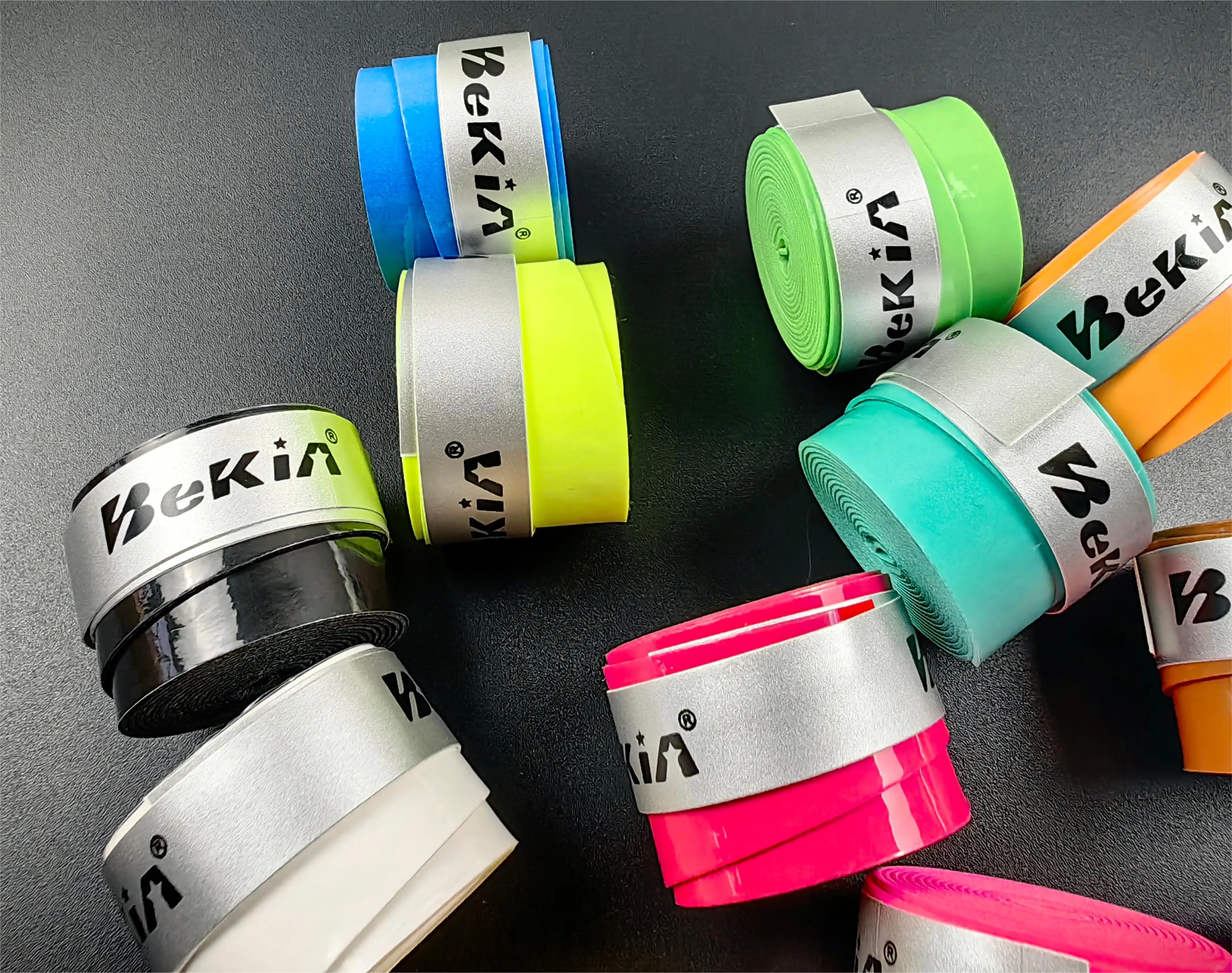 30pcs BEKIA Sticky Anti-skid Tennis Racket Grip Sweat Badminton Grips Tennis Racket Overgrips