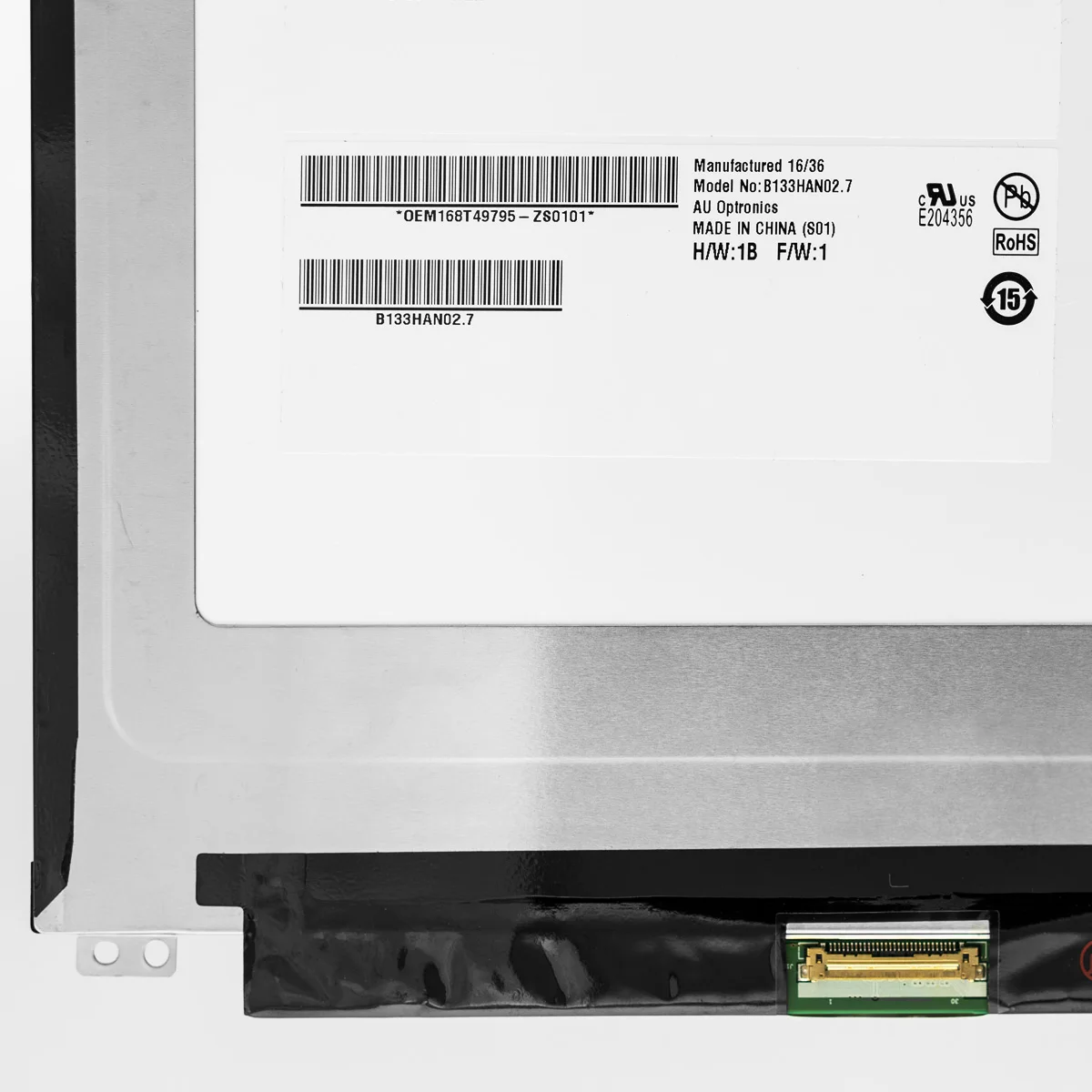 

ЖК-экран B133HAN02.7 B133HAN02.1 для ноутбука ASUS UX305 UX360CA UX360C 99% sRGB, светодиодный дисплей FHD1920x1080 30pin eDP