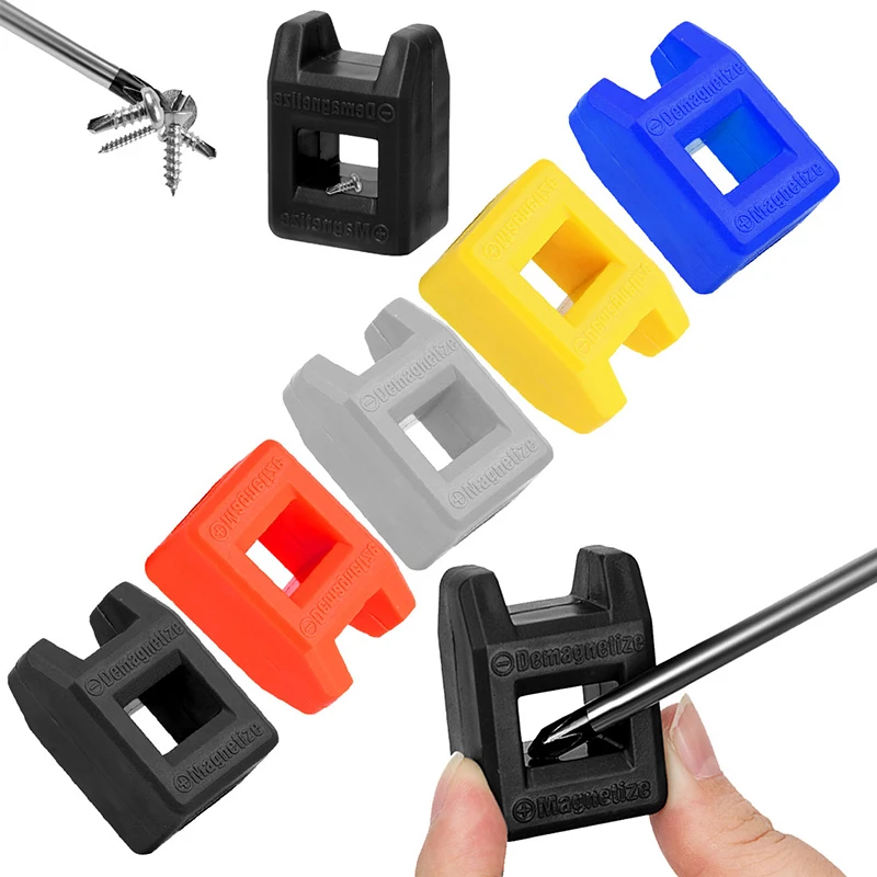 XINGYI Mini Magnetizer Demagnetizer Tool Mini Screwdriver Magnetic Hand Tools Home Hardware Supplies 5 Colors Shipped Randomly