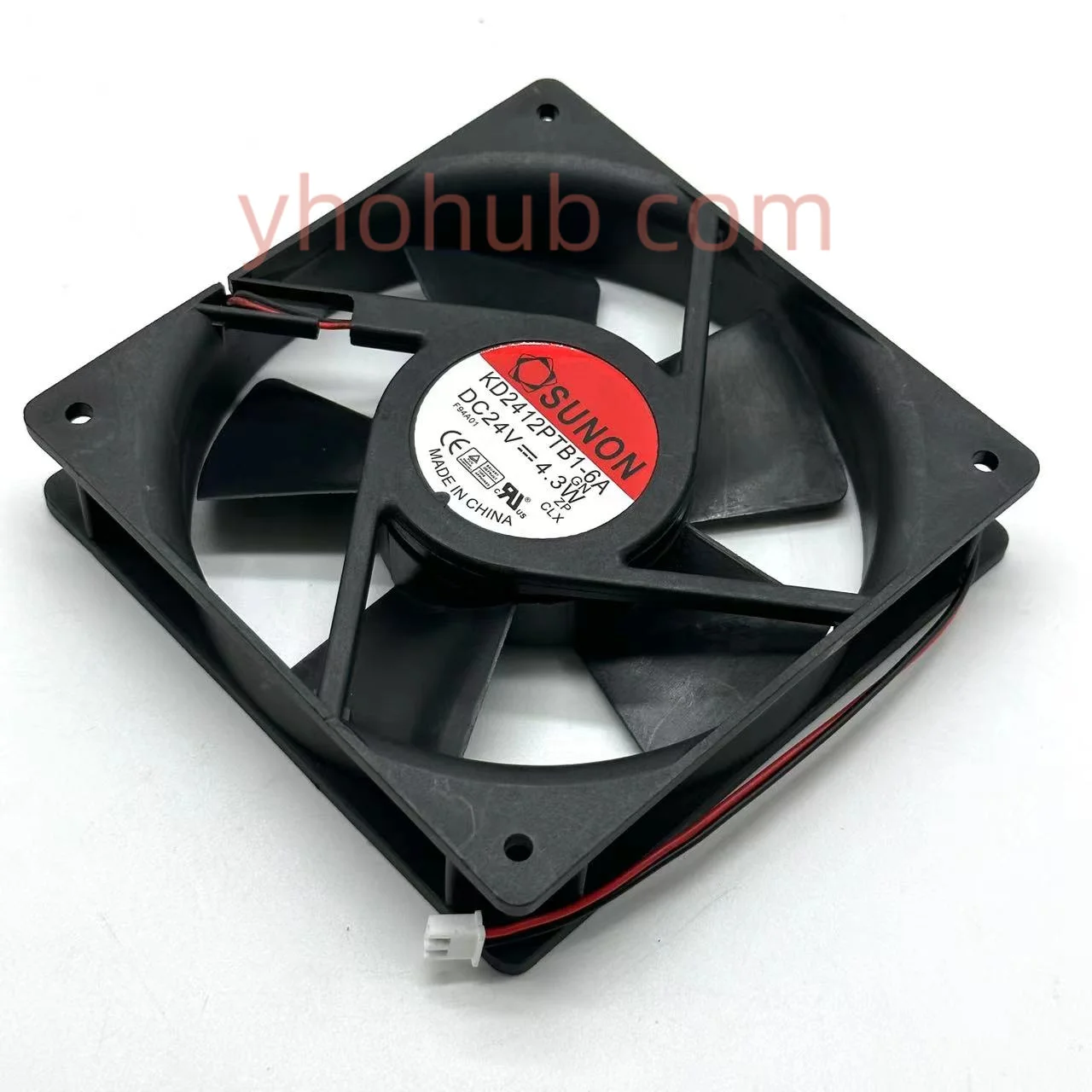 

SUNON KD2412PTB1-6A GN DC 24 В 4,3 Вт 120x120x25 мм 2-проводной Вентилятор охлаждения сервера