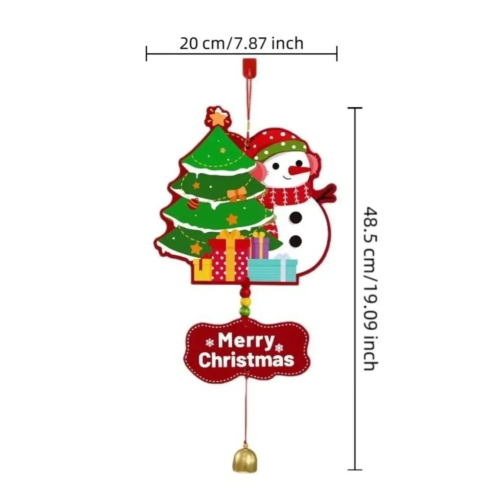 Handmade Christmas Wind Chime DIY Bell Xmas Decoration