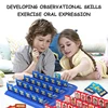 Family guessing game Guess who I am Classic board game All English card toy memory training Parent-child party party indoor game 4