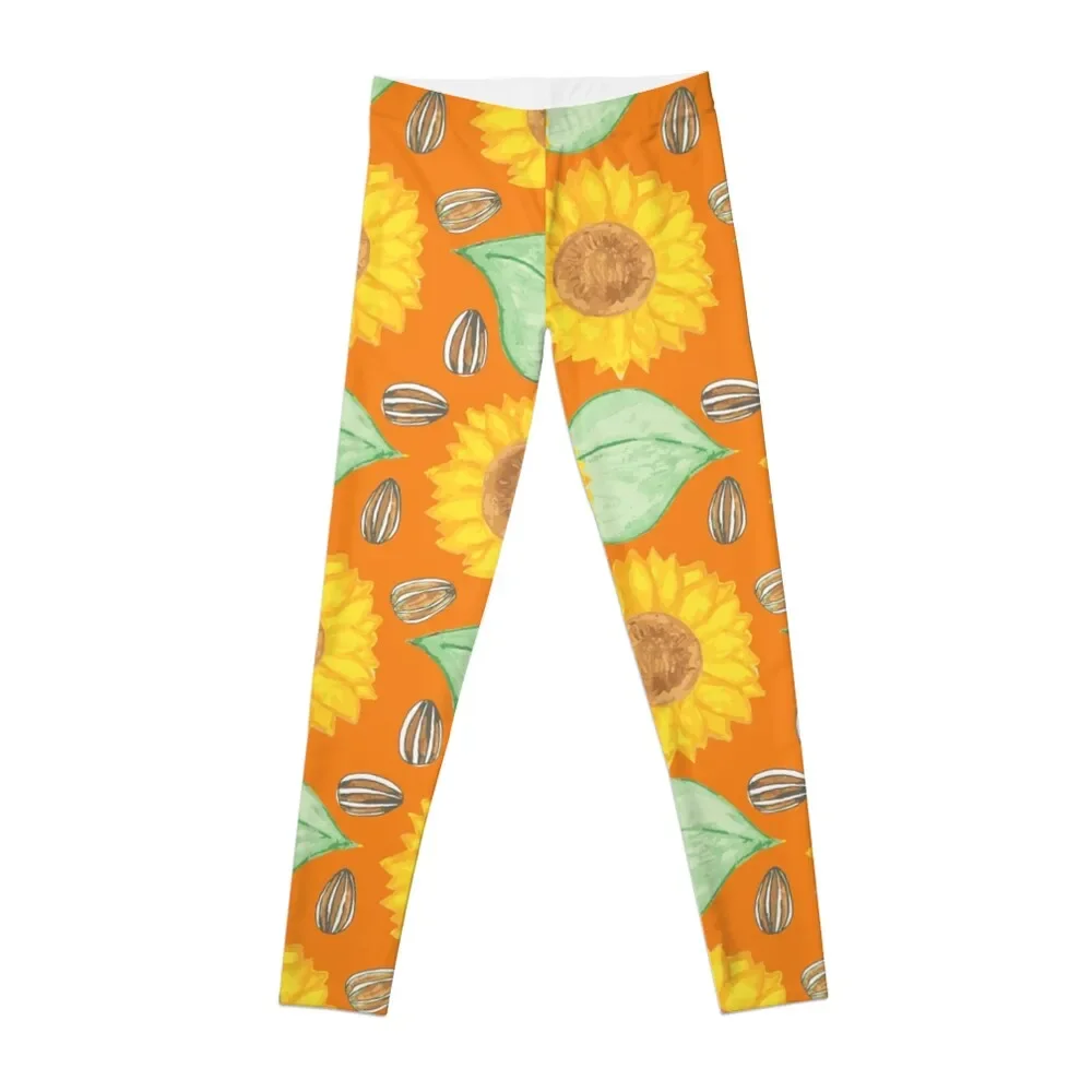 

Bright Sunflowers Leggings trousers gym womans Legging sexy woman Womens Leggings