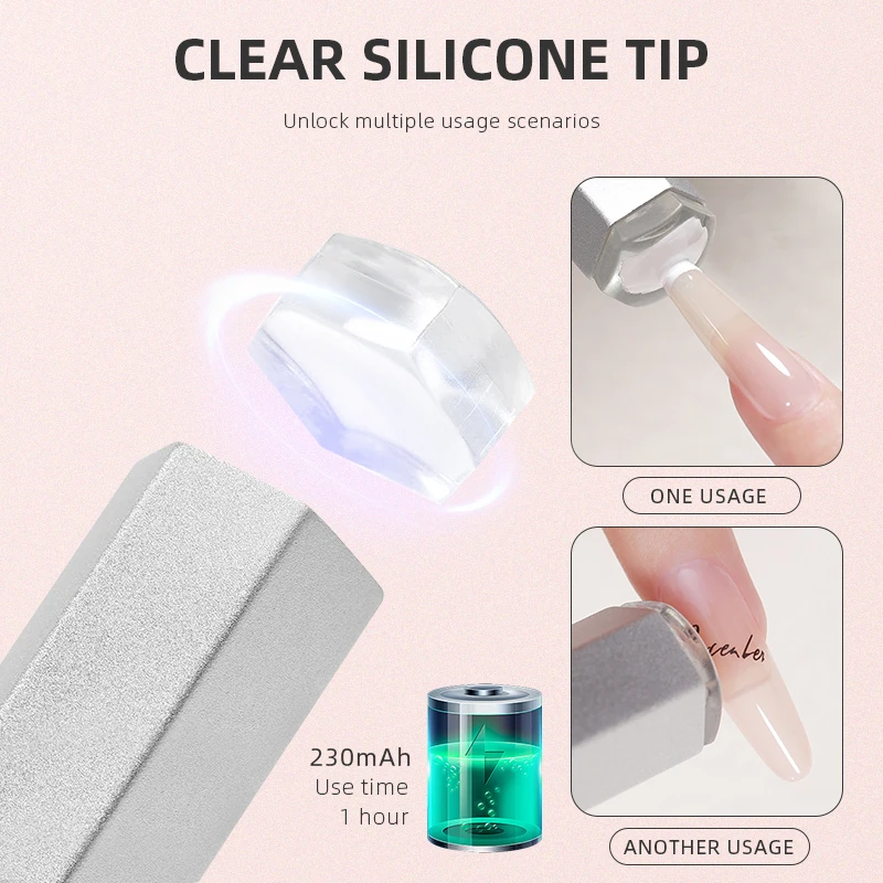Nail Dryer Machine UV LED Nail Lamp Mini Flashlight Pen Portable Salon Rapid Drying USB Home Phototherapy Professional Tools 5