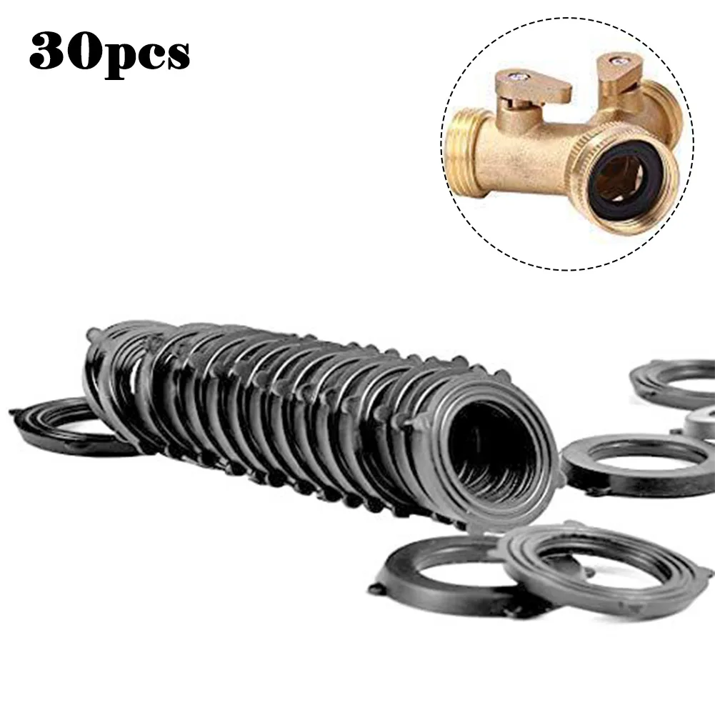 

Parts Hose Gasket Rubber 25mm 30 Pieces Accessories Garden Hose Gaskets Replacement Washers Water Hose Durable
