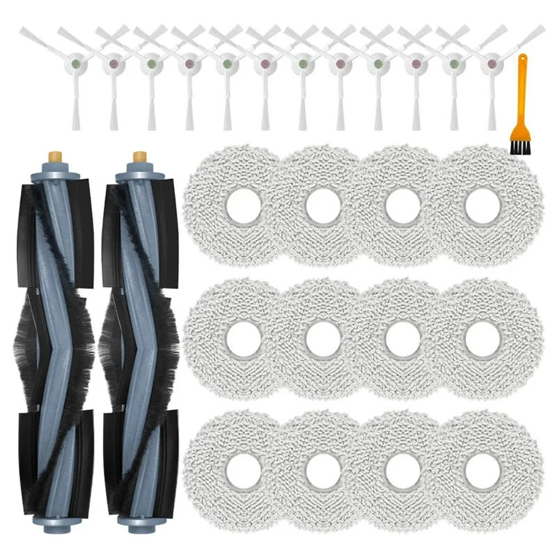 

Швабра с основной боковой щеткой, тряпки, аксессуары, как показано на рисунке, бытовая техника, аксессуары для робота-пылесоса Yeedi Floor 3
