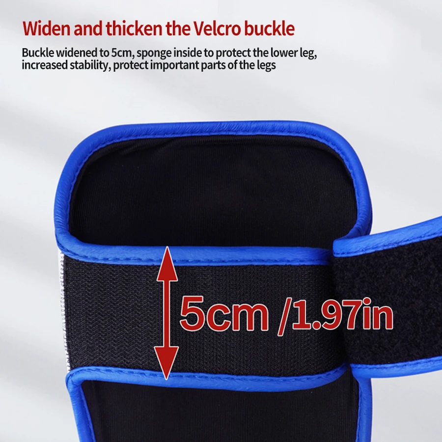 Children's Sanda Fighting Leg Protectors Muay Thai Hitting Foot Back Fitness Fighting Tibia Protectors Ankle Legboard Taekwondo