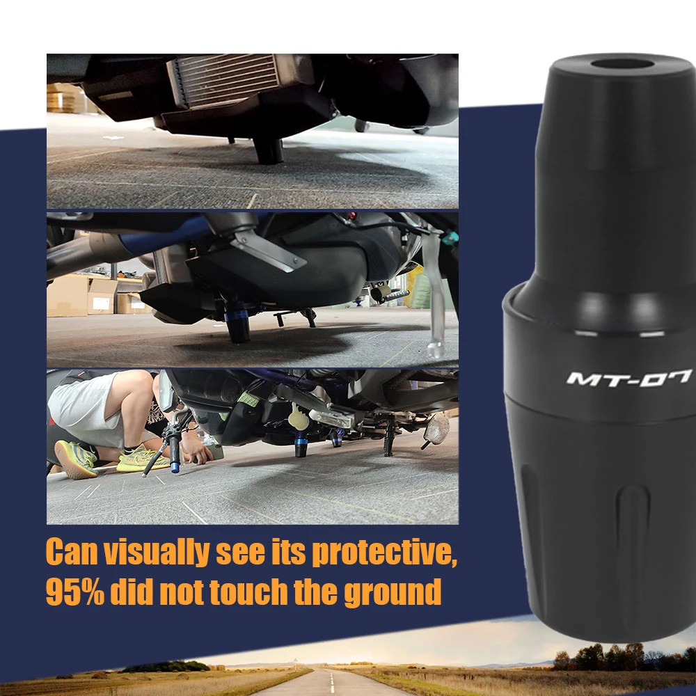 Motorcycle crash protectors MT-07 frame sliders crash protector for YAMAHA MT07 2014-2025 FZ07 Tracer 700/GT 7