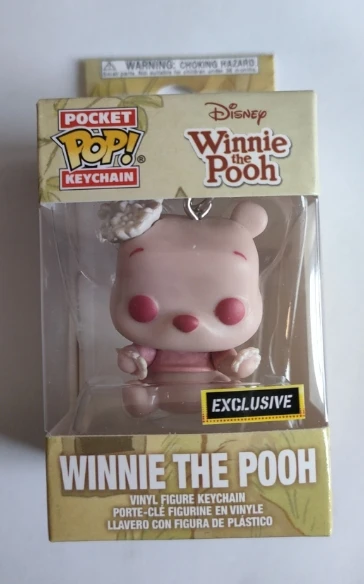 thumbnail image 1 of NUEVO LLAVERO DE BOLSILLO FUNKO POP PARA DISNEY: Winnie the Pooh Edición Q Modelo creativo Muñeco de vinilo Llavero Bolsa Decoración Juguete Regalos, 1 of 4