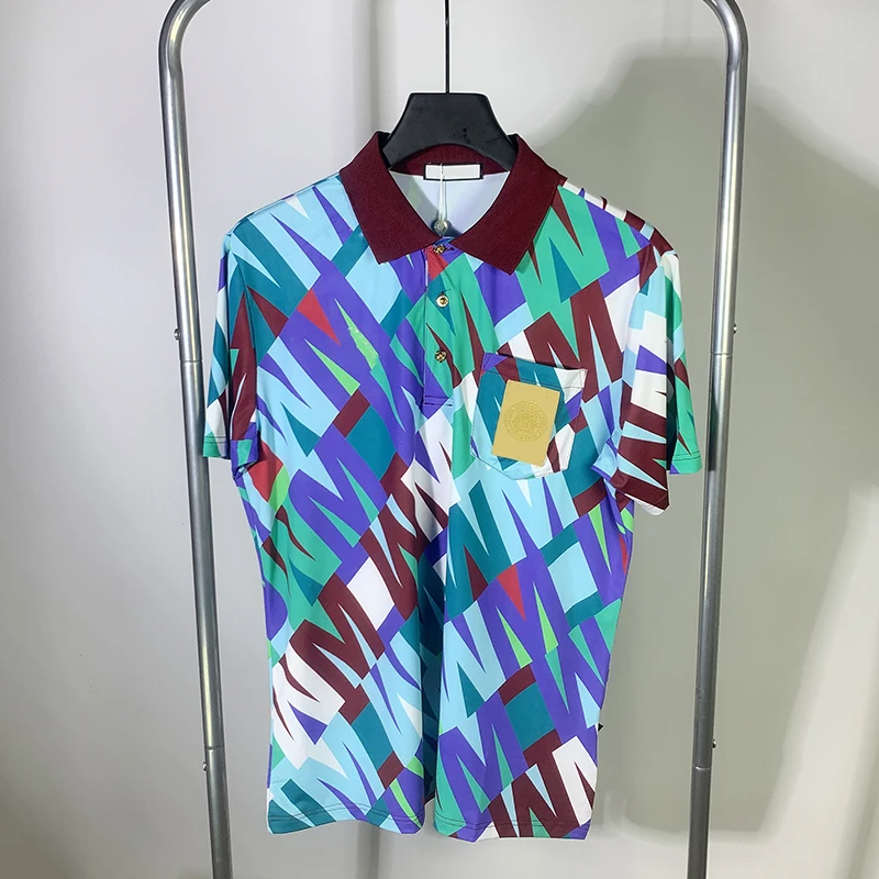 GOLF short sleeves new men's iron-free Golf men's T-shirt POLO shirt coat milk silk quick-drying AP15