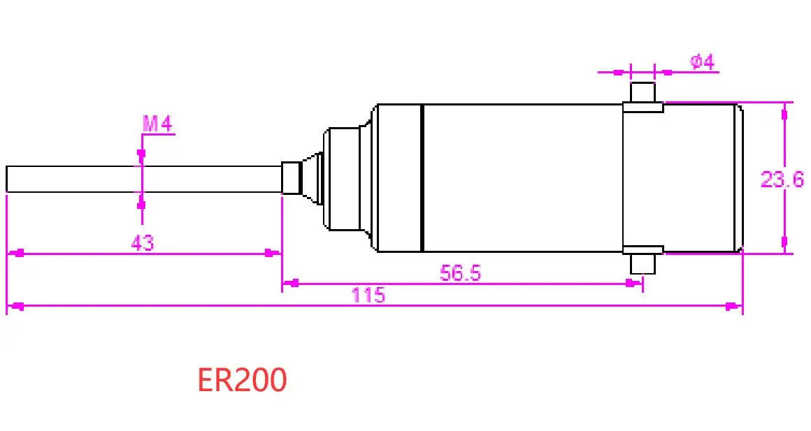 sobresselentes, Retrata Controlador, V1D, V2, ER200 Motor,