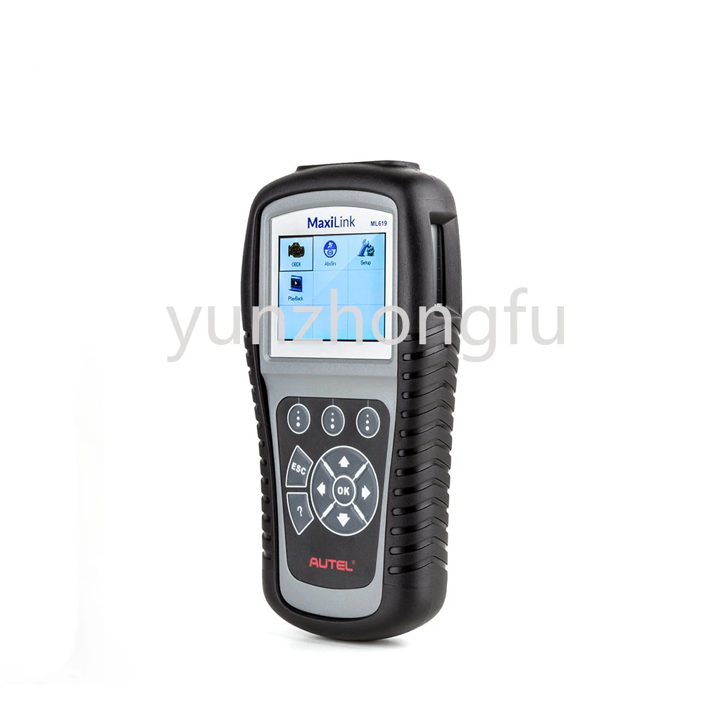 

Новинка, Автомобильный сканер, оригинальный Autel AL619 OBD2 сканер для двигателя ABS SRS подушка безопасности Obd Диагностика автомобилей Autel Maxilink Ml619