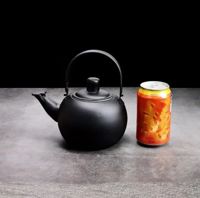 Description Picture 5 of itemStainless Steel Water Kettle Teapot With Infuser Filter Coffee Kettle Green Oolong Tea Jug Home Office Tea Coffee Tools Cookware