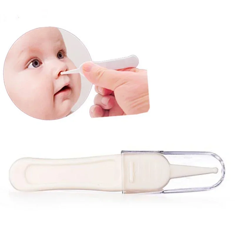 Nasal Tweezer 1/2/3/4pcs Baby Dig Booger Clip Infants Ear Nose Navel Clean Tool Kid Safety Tweezers Cleaning Forceps Toddler Nasal Cavity Care