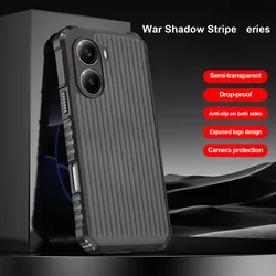 Armor Shockproof Hard Back Protective Phone Case for Realme 11X 5G (Black)