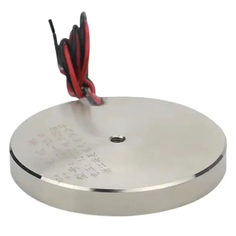 70/9 Holding Electric Sucker Electromagnet Magnet Dc 12V 24V Suction-cup Cylindrical Lifting 25KG Suction Plate Metal China image 1