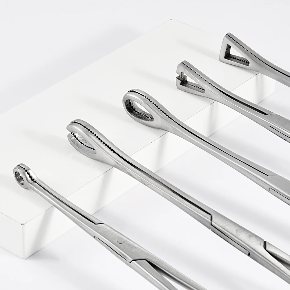 1PC Professionelle Chirurgenstahl Offene Dreieck Schließen Ring Lip Ohr Rohr Klemme Zange Pinzette Bauch Körper Piercing Punktion Werkzeug – Detail 8