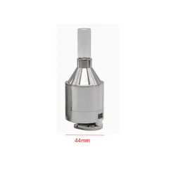 Premium Aluminum Herb Crusher & Storage with 56mm Hand Grinder Diameter - Smoke Pipe Accessories (44mm)