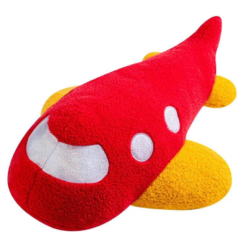 Cute Space Astronaut Pillow Plush Toy Rocket Sleeping Doll Airplane Toy Children's Gift