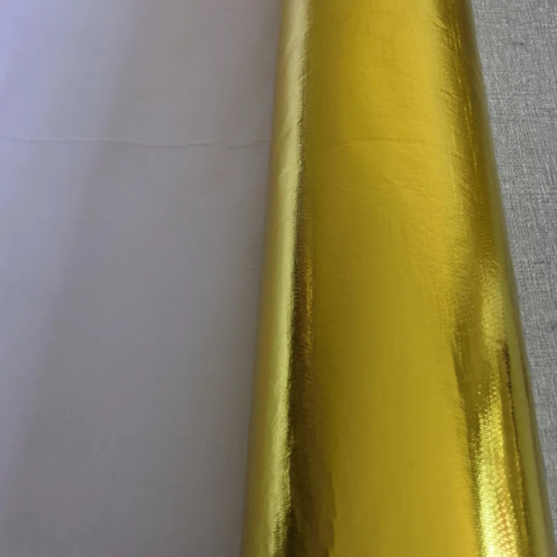 Gold Fiberglass Heat Insulation Tape Fireproof High-temperature Resistance Protective Film Sound Shield Cloth Car Accessories fiberglass insulation tape